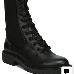 Lydell Mixed Media Combat Boot SAM EDELMAN - size 10